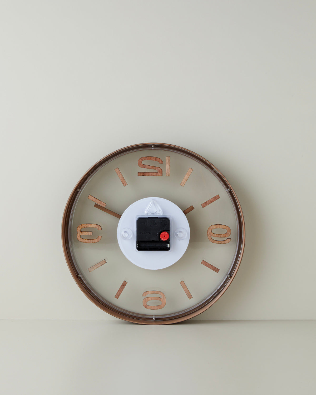 Wall Clock 30 cm Dark Cream (view 3)