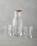 Luminous Glass 3 Pieces Water Set 1000 ml + 315 ml Transparent