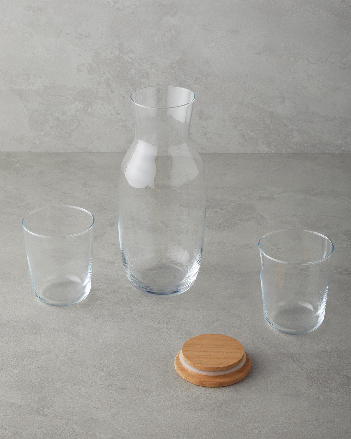 Luminous Glass 3 Pieces Water Set 1000 ml + 315 ml Transparent (view 2)