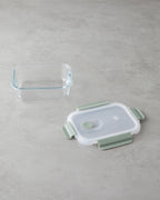 Mila Borosilicate Storage Container 640 ml Green (view 2)