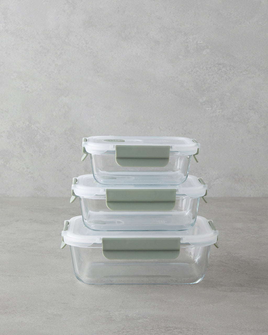Mila Borosilicate Storage Container 640 ml Green (view 4)
