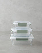 Mila Borosilicate Storage Container 640 ml Green (view 4)