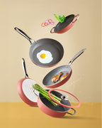 Venice CeraWell Pan Set 24-28 cm Pink (view 5)