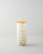 Adora Glass Vase - Cream - 28.5 cm