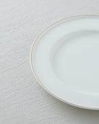 Bone Porcelain Table Set 24 Pieces, 6 Servings Gold (view 10)