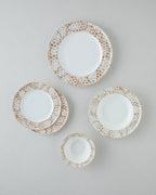 Bone Porcelain Table Set 24 Pieces, 6 Servings Brown (view 3)