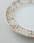Bone Porcelain Table Set 24 Pieces, 6 Servings Brown (view 8)