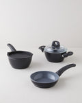 Terra CeraWell 5 pcs Mini Pot Set 16–16–16 cm Black