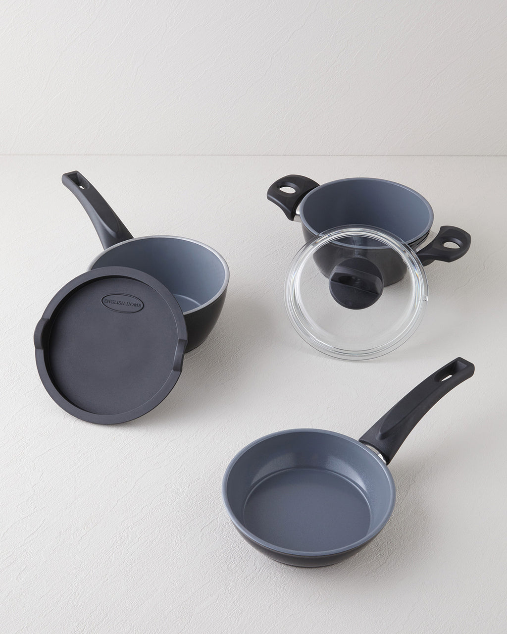 Terra CeraWell 5 pcs Mini Pot Set 16–16–16 cm Black (view 2)