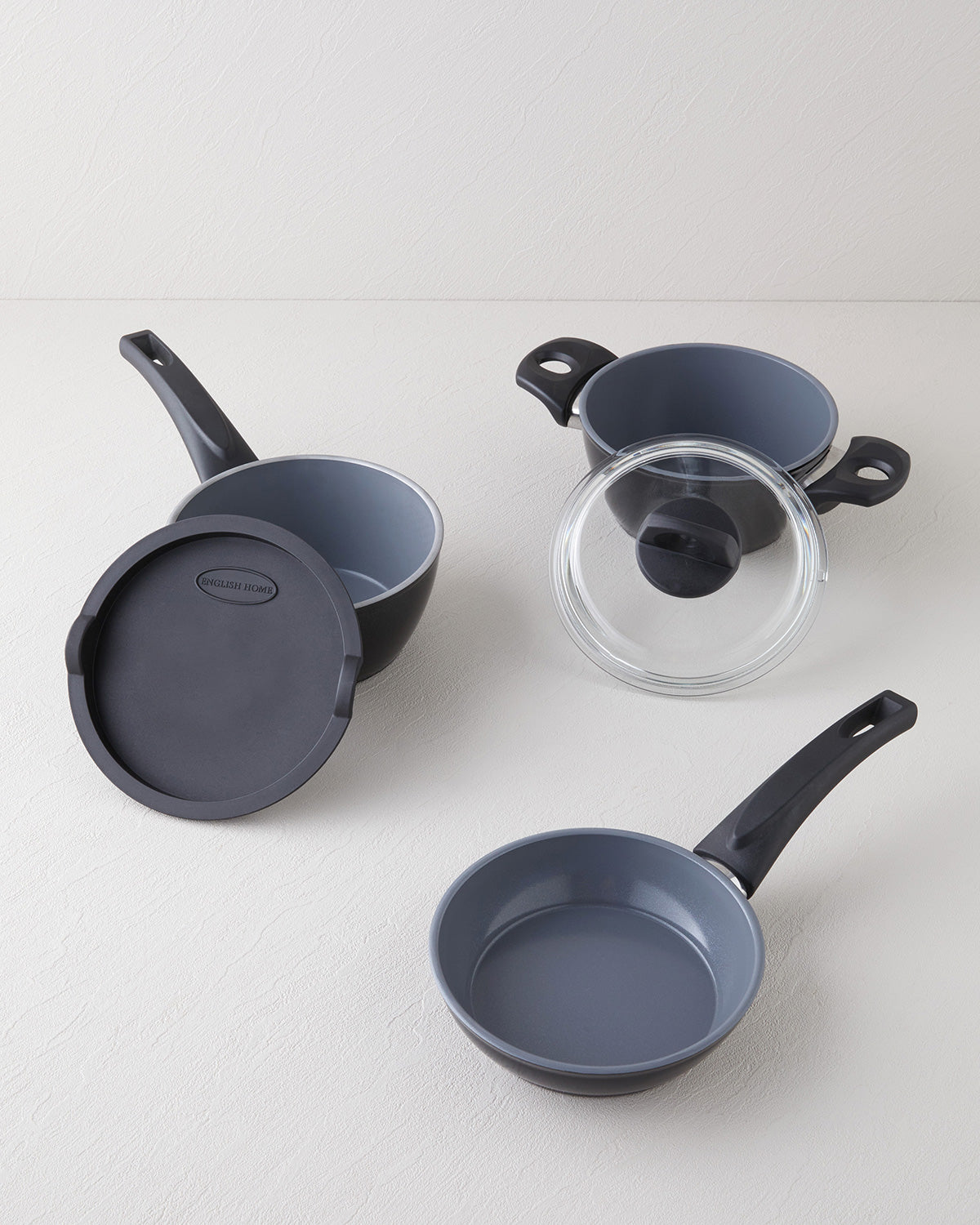 Terra CeraWell 5 pcs Mini Pot Set 16–16–16 cm Black (view 2)