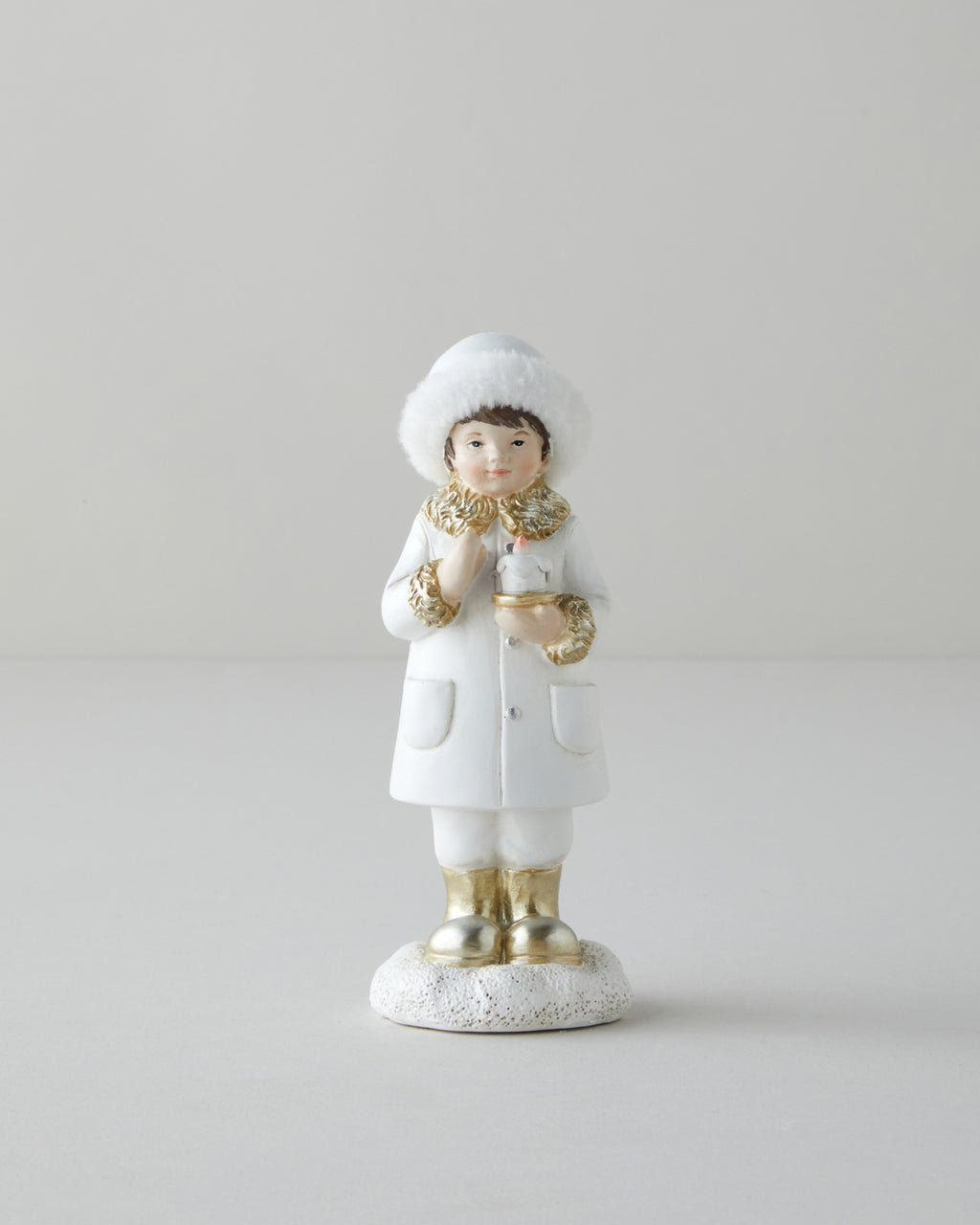 Damsk Trinket 14 cm.. White