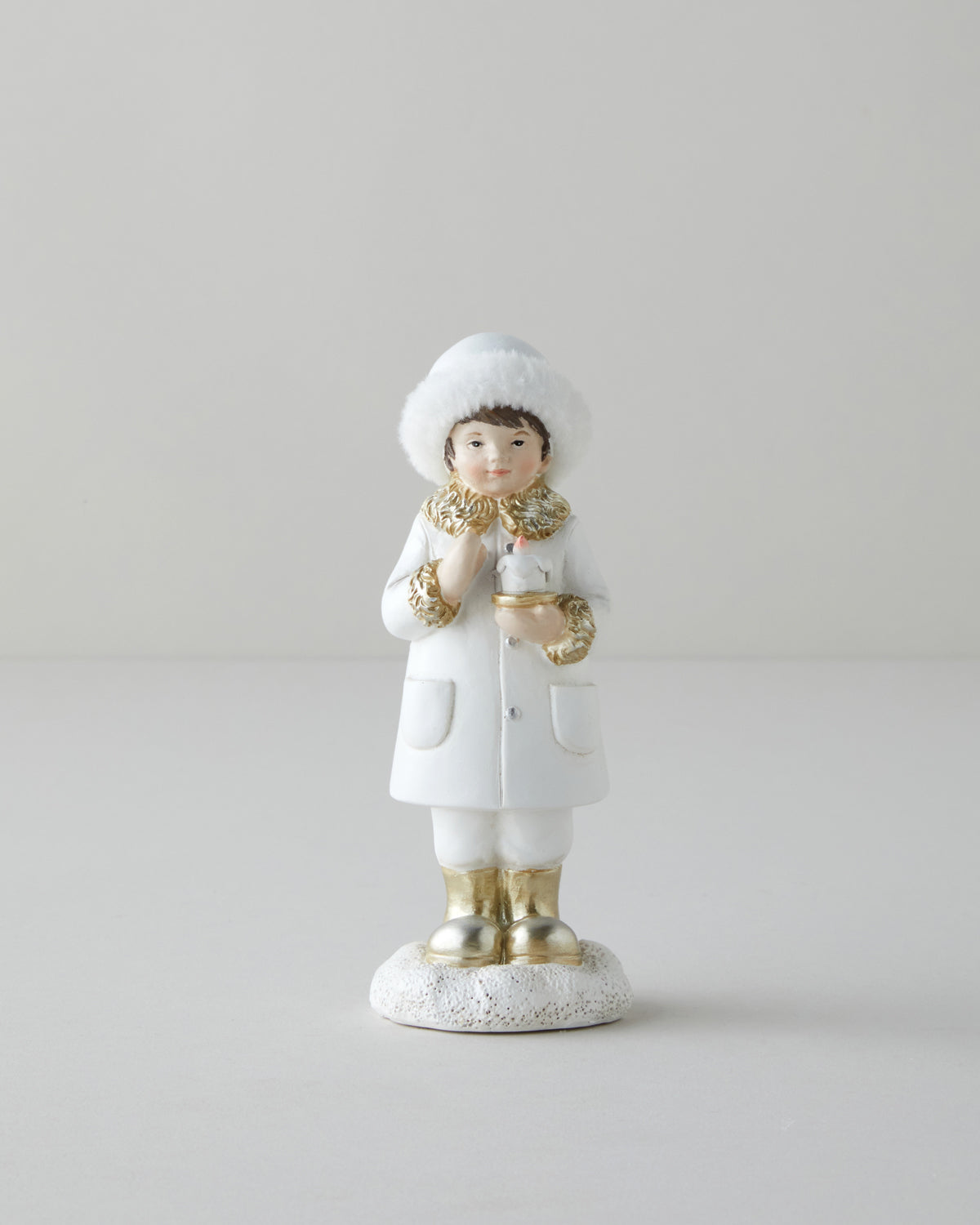 Damsk Trinket 14 cm.. White