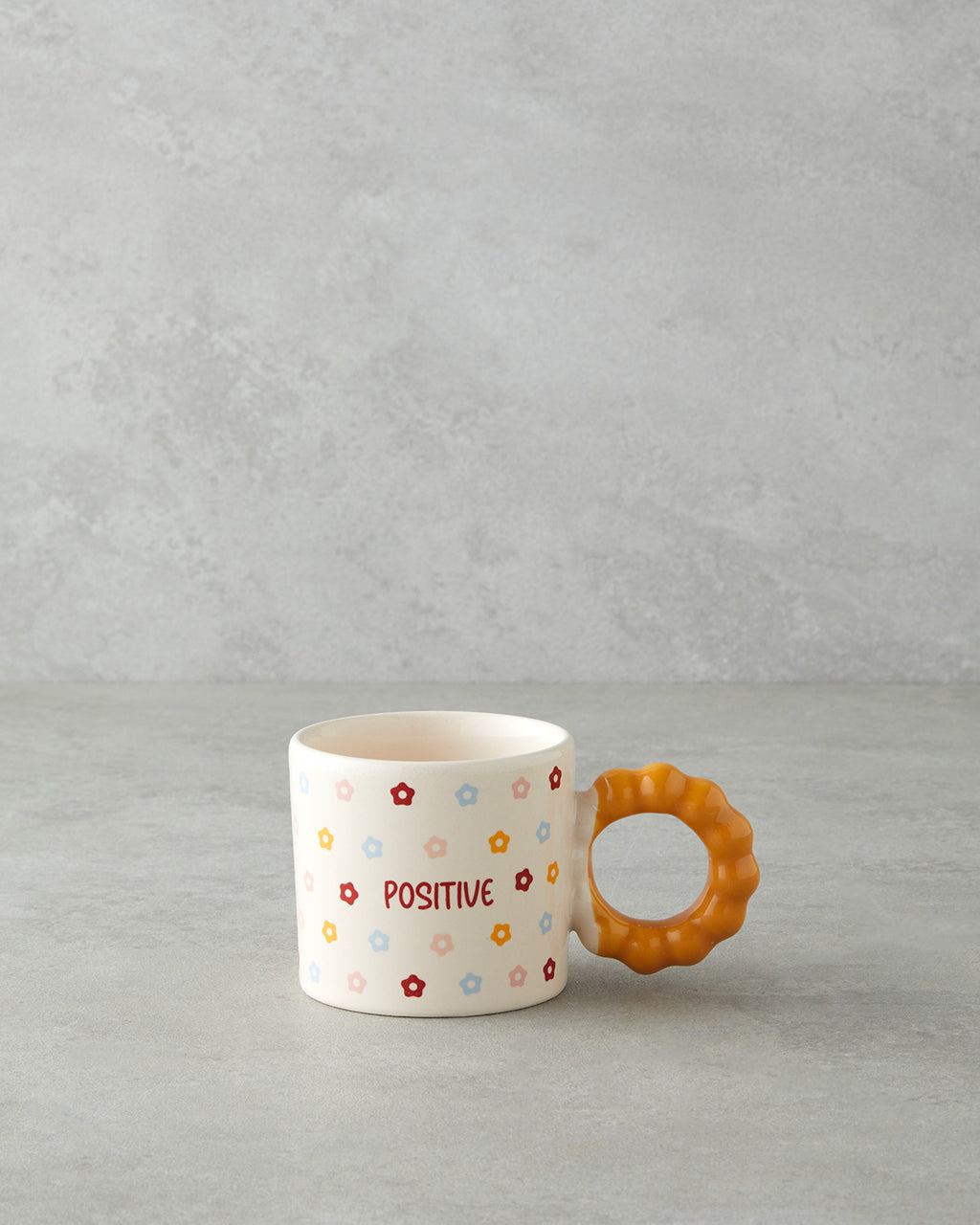 Positive Ceramic Mug 260 ml Colored
