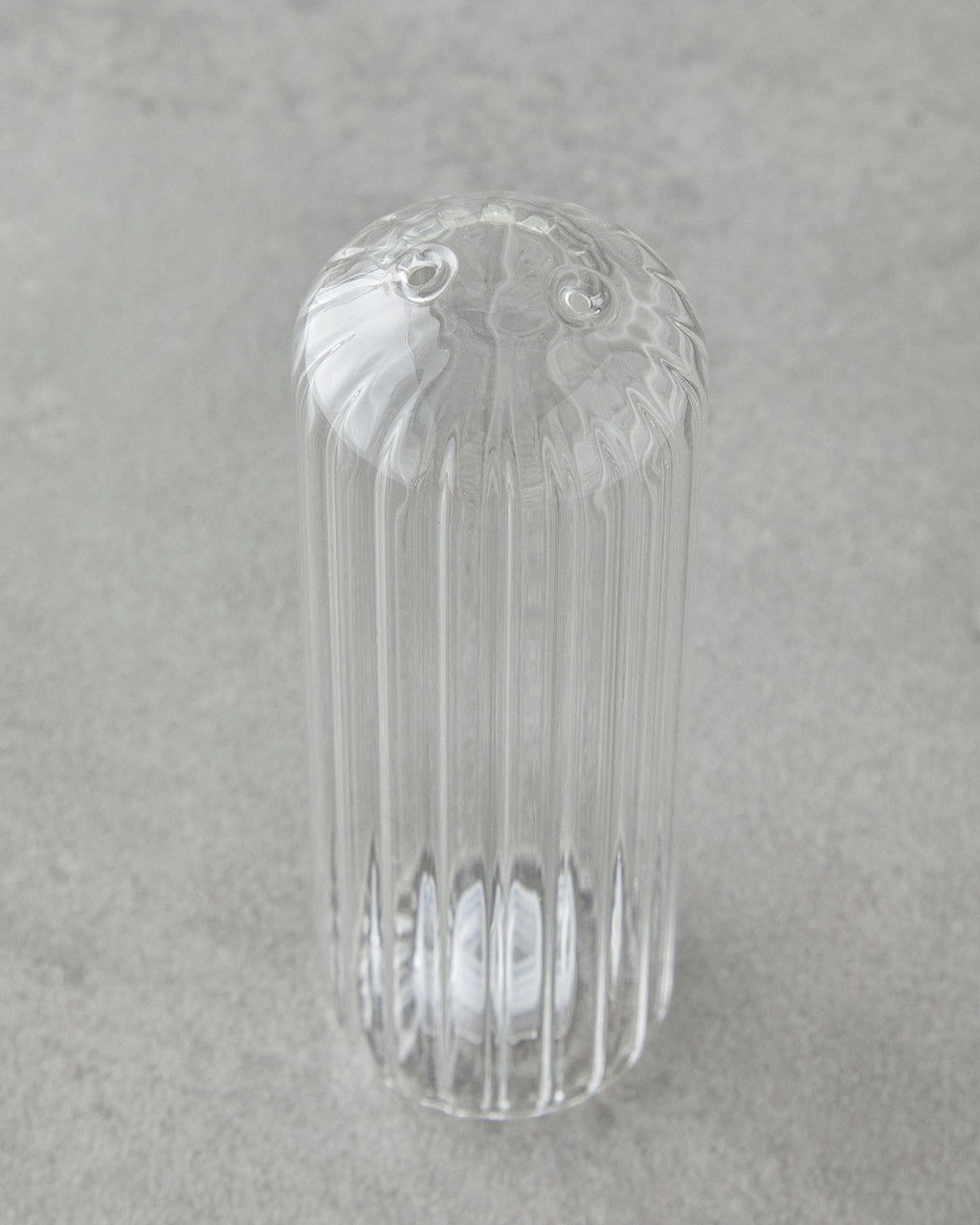 Glass 2 pcs Salt and Pepper Shaker 11x3.5 cm Transparent (view 3)