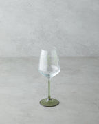 Glass 2 pcs Chalice 350 ml Green (view 2)