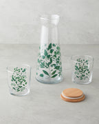 Leafscape Glass 3 Pieces Water Set 1150 ml + 380 ml Green (view 2)