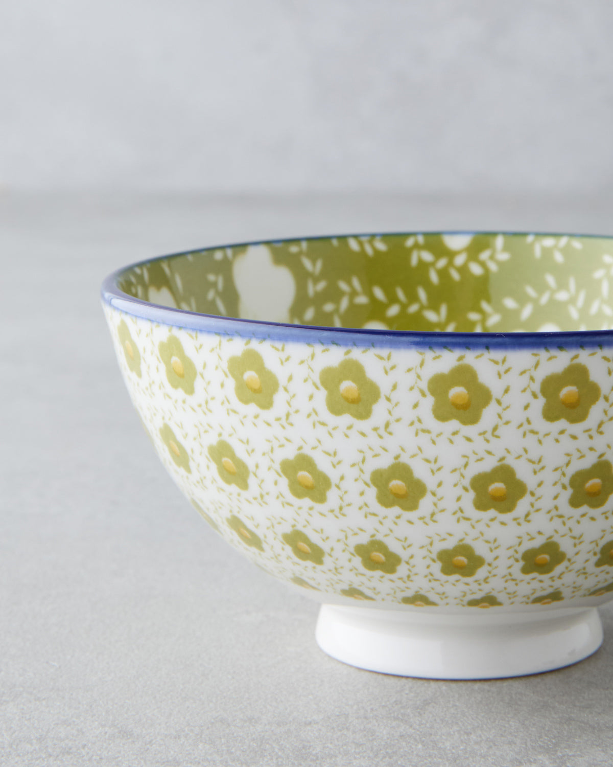 Porcelain Snack Bowl - Green - 11 cm (view 3)