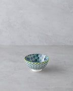 Porcelain Snack Bowl - Yellow - Green - 9 cm (view 4)