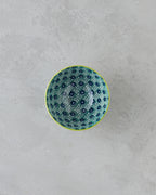 Porcelain Snack Bowl - Navy Blue - Green - 9 cm (view 5)