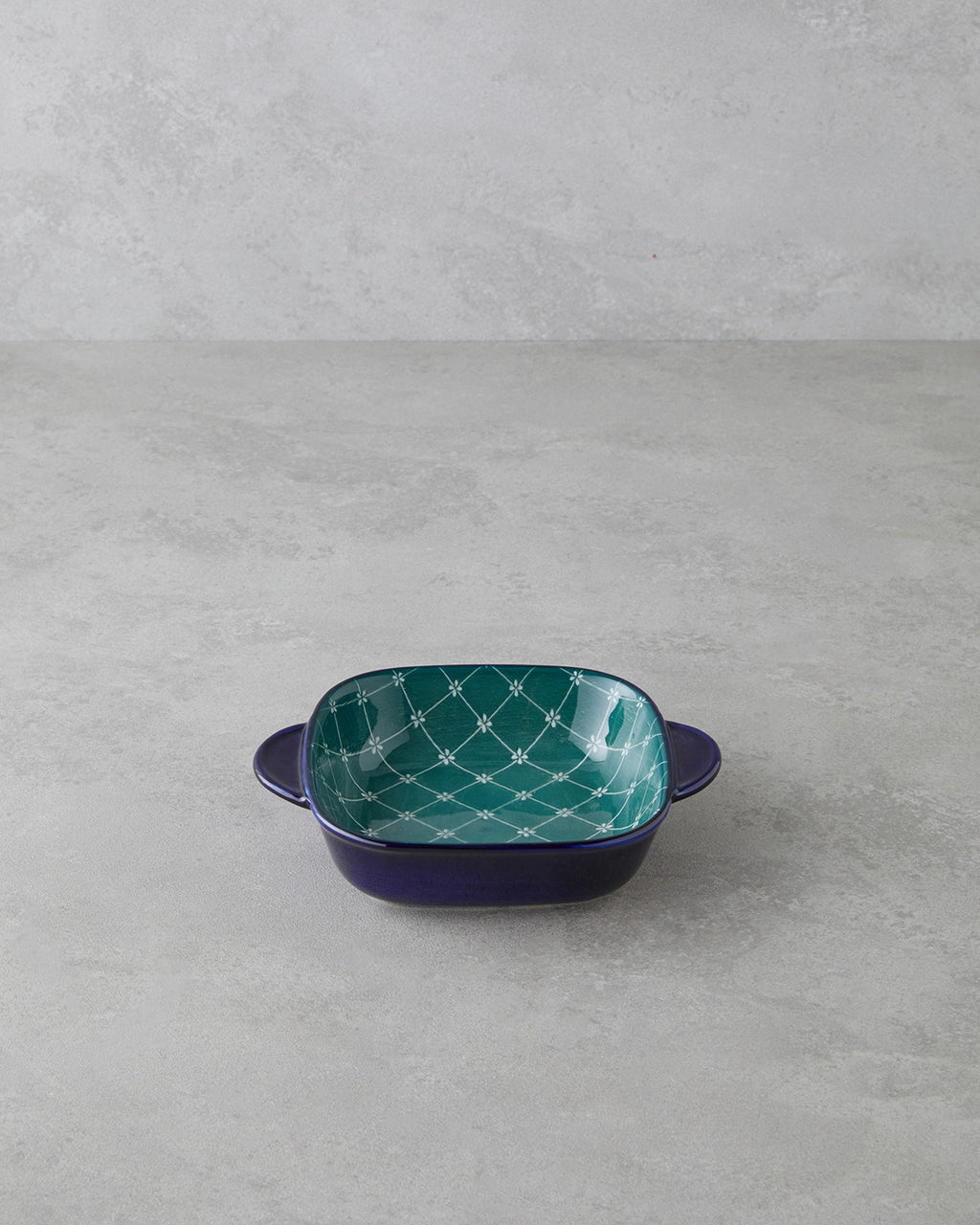 Porcelain Rectangular Plate - Yellow - Green, Navy Blue - Green & more (view 13)