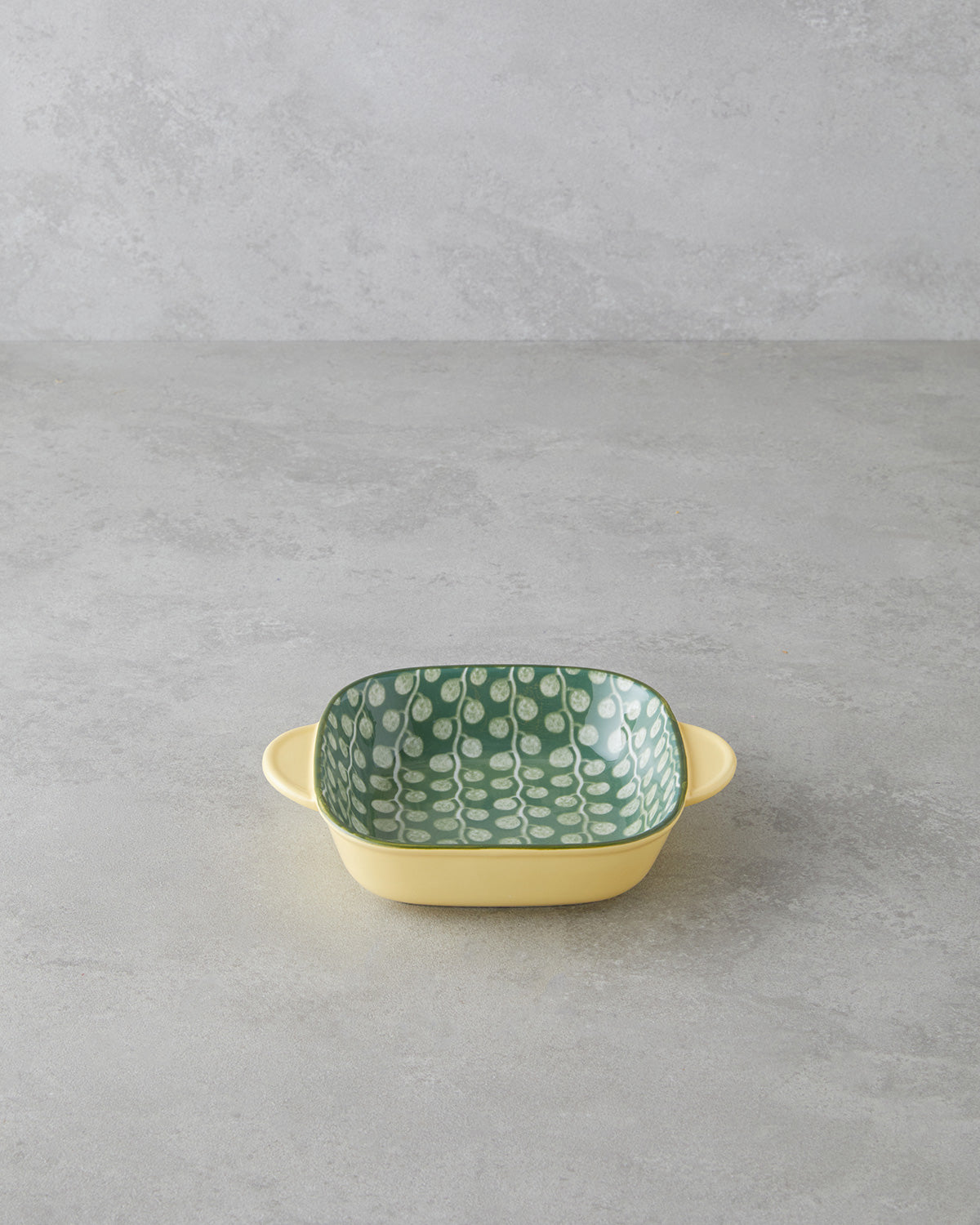 Porcelain Rectangular Plate - Yellow - Green, Navy Blue - Green & more (view 16)