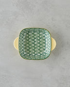 Porcelain Rectangular Plate - Yellow - Green, Navy Blue - Green & more (view 17)