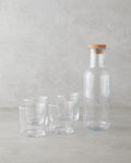Selly Glass 5 Pieces Water Set 1000 ml + 380 ml Transparent
