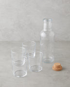 Selly Glass 5 Pieces Water Set 1000 ml + 380 ml Transparent (view 2)