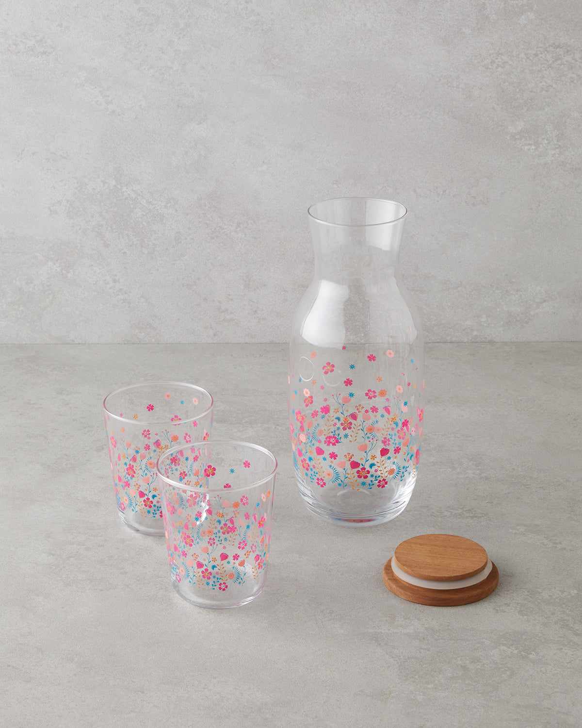 Auro Glass 3 Pieces Water Set 1000 ml + 315 ml Colored (view 2)