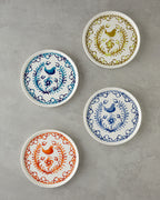 Birdie Ceramic 4 pcs Cake Set 20 cm Colored (view 2)