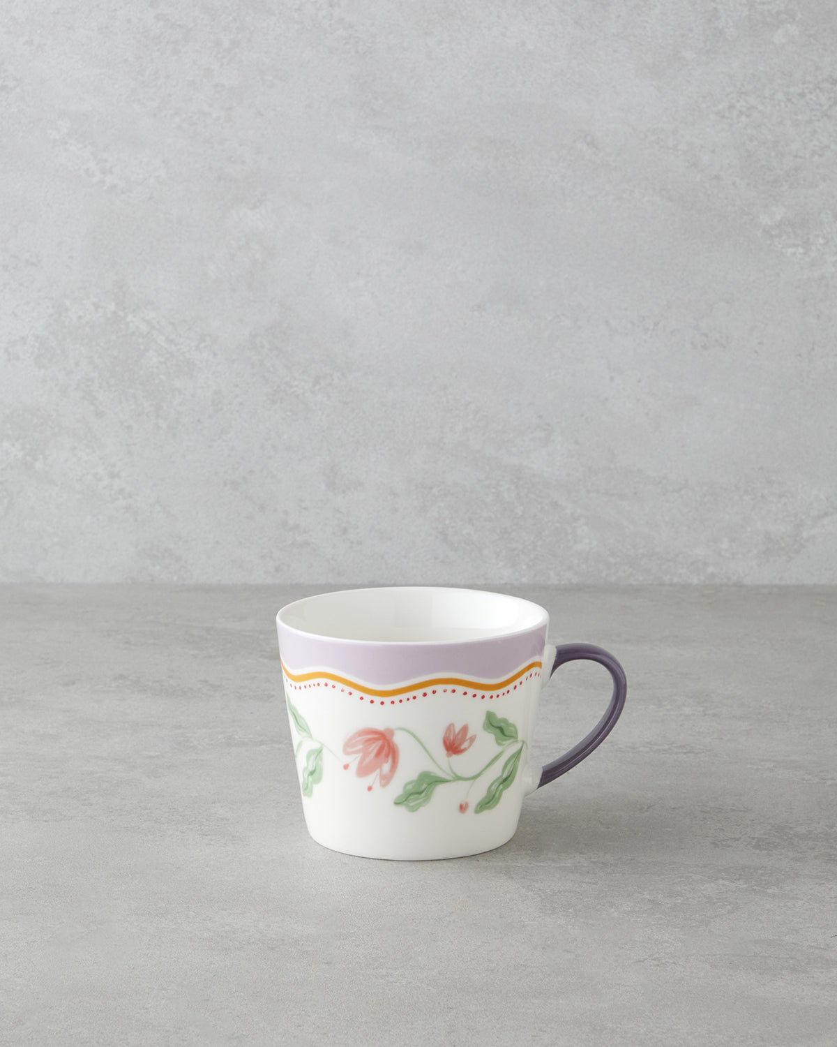 Floral Heaven New Bone China Mug 450 ml Colored