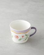 Floral Heaven New Bone China Mug 450 ml Colored (view 2)