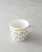 Floral Bliss New Bone China Mug 450 ml Colored (view 2)