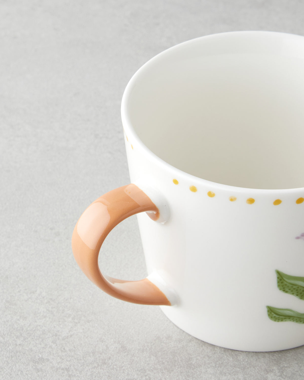 Floral Breeze New Bone China Mug 450 ml Colored (view 3)