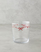 Glass 2 pcs Glass 380 ml Red - Green (view 3)