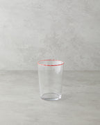 Glass 510 ml Red