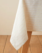 Polyester Table Cloth 145x200 cm Beige (view 2)