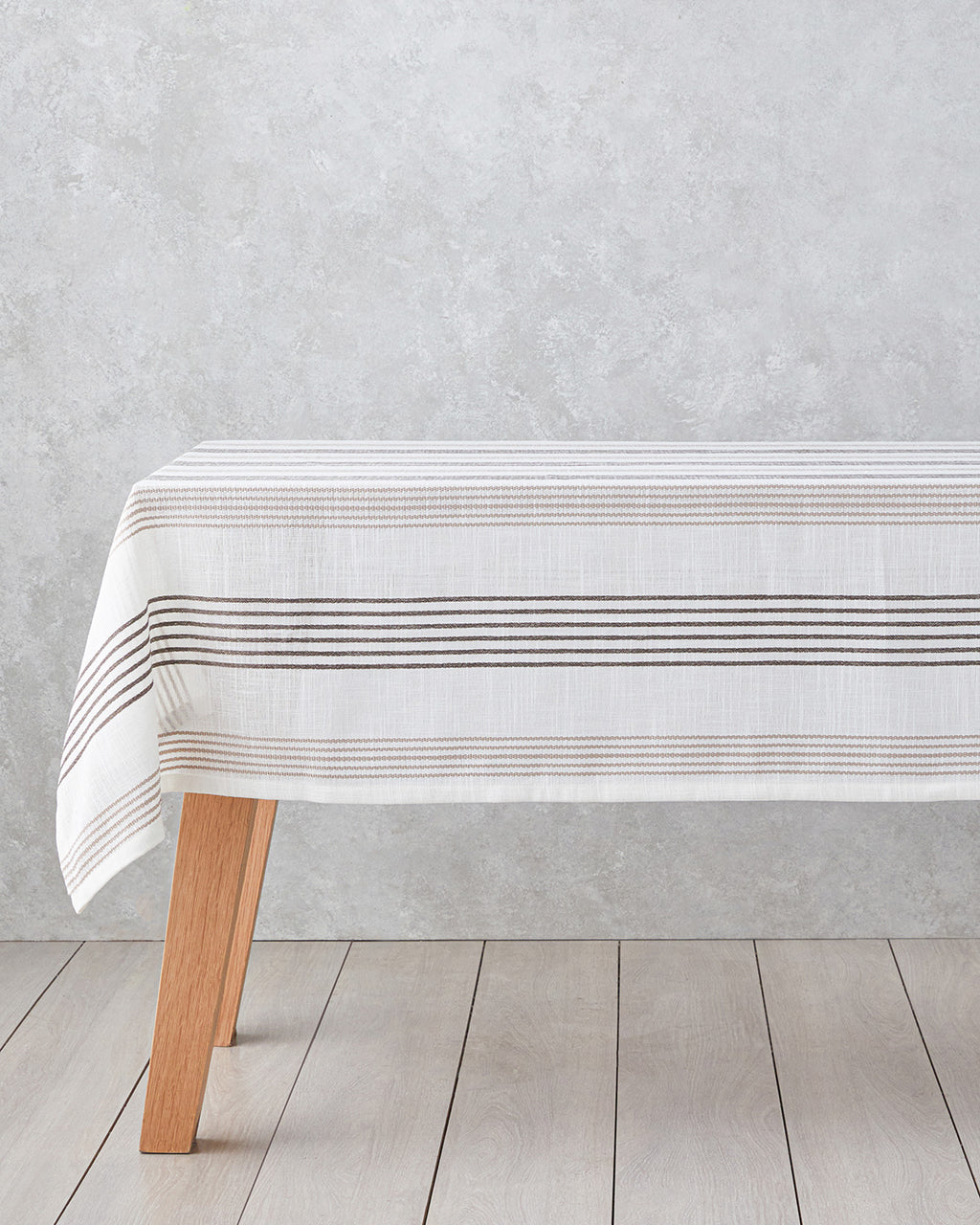Polyester Table Cloth 145x200 cm Beige-Brown