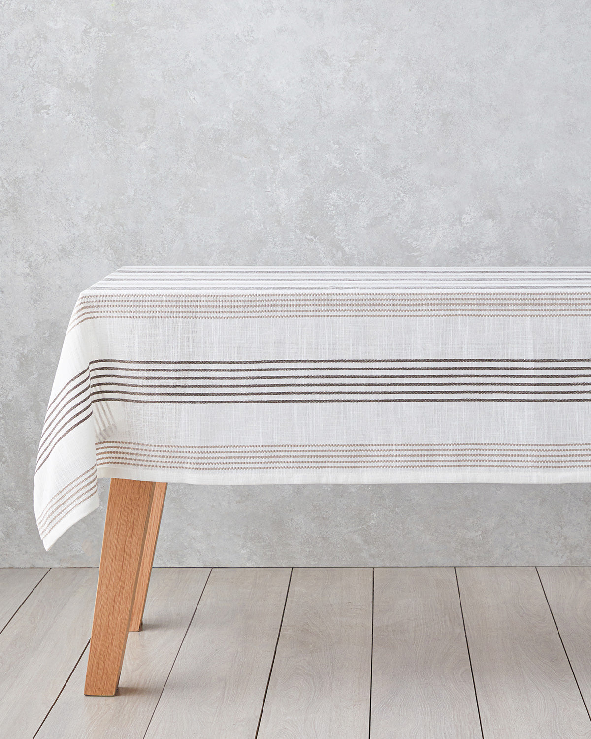 Polyester Table Cloth 145x200 cm Beige-Brown