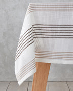 Polyester Table Cloth 145x200 cm Beige-Brown (view 2)