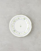 Lavender Porcelain Breakfast Set 12 Pieces, 6 Servings Green - Blue (view 4)