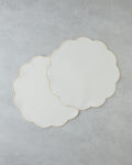 Bressia Polyester 2 pcs Table Mat 38 cm Beige