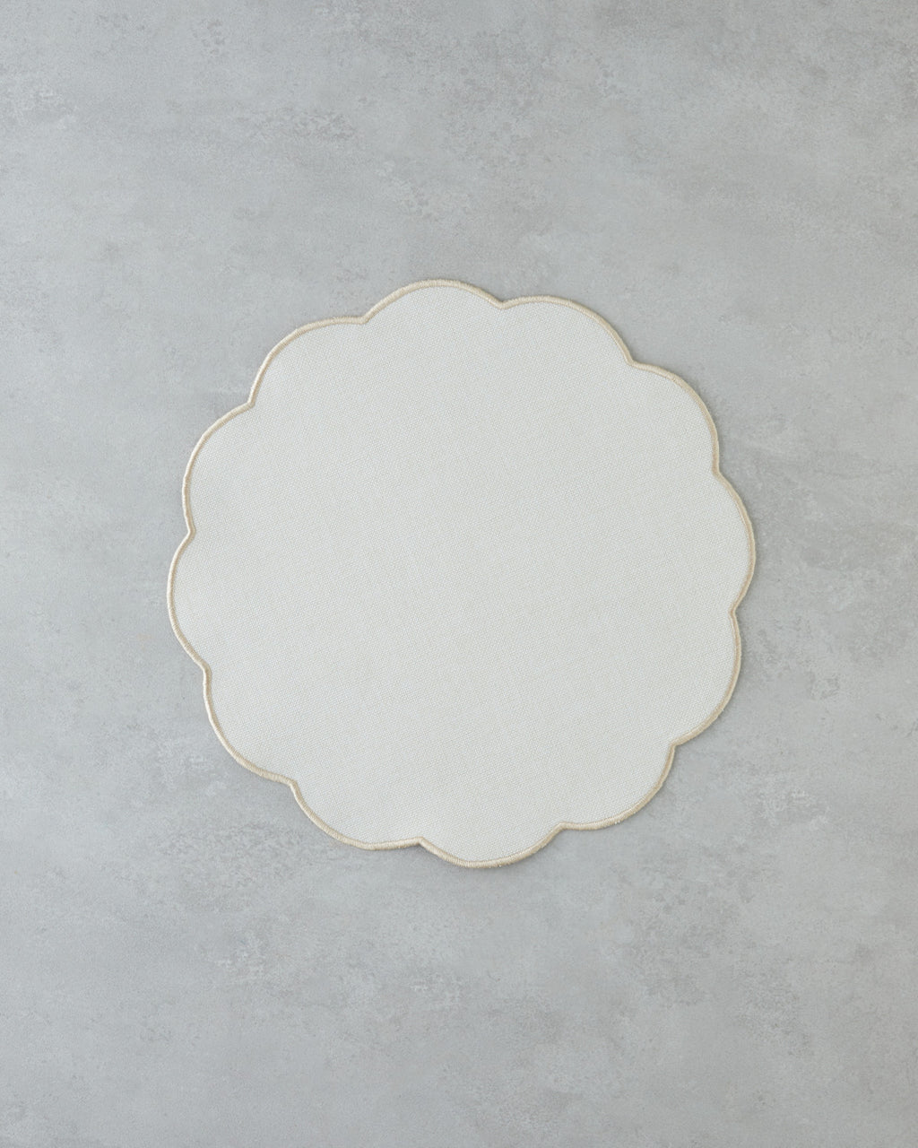 Bressia Polyester 2 pcs Table Mat 38 cm Beige (view 2)