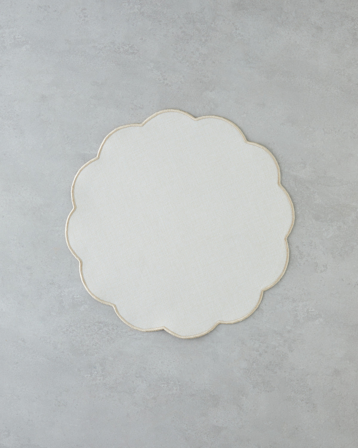 Bressia Polyester 2 pcs Table Mat 38 cm Beige (view 2)