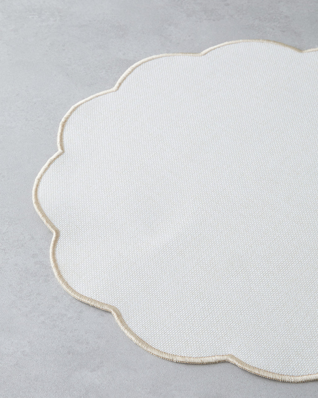 Bressia Polyester 2 pcs Table Mat 38 cm Beige (view 3)