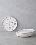 Bianca Ceramic 6 pcs Cake Set 20 cm Colored