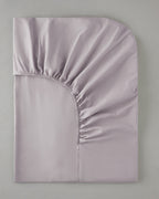 Novella Premium Soft Cotton Fitted Sheet - Purple, Cream & more - Purple - Single 100x200 cm