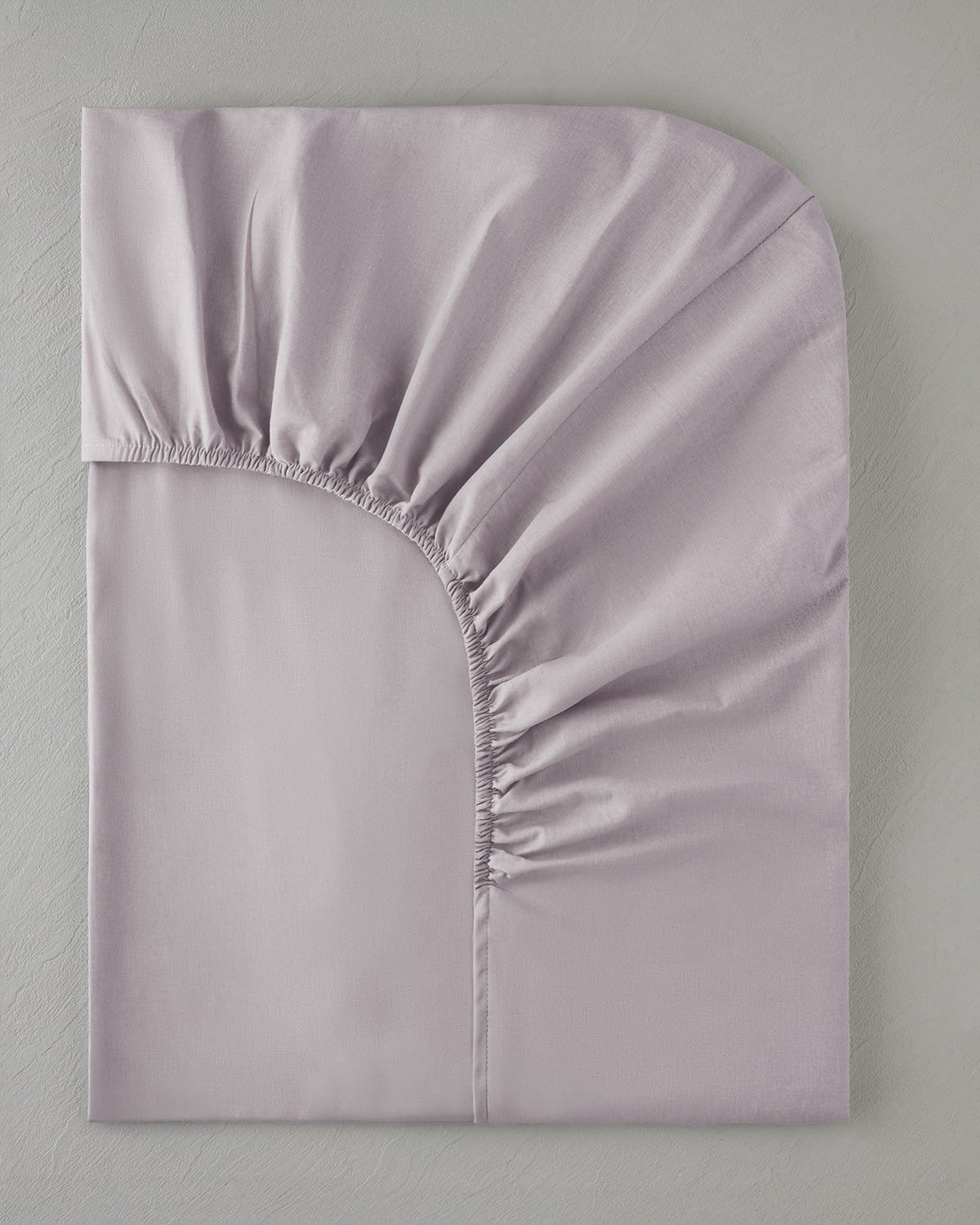 Novella Premium Soft Cotton Fitted Sheet - Purple, Cream & more - Purple - Single 100x200 cm