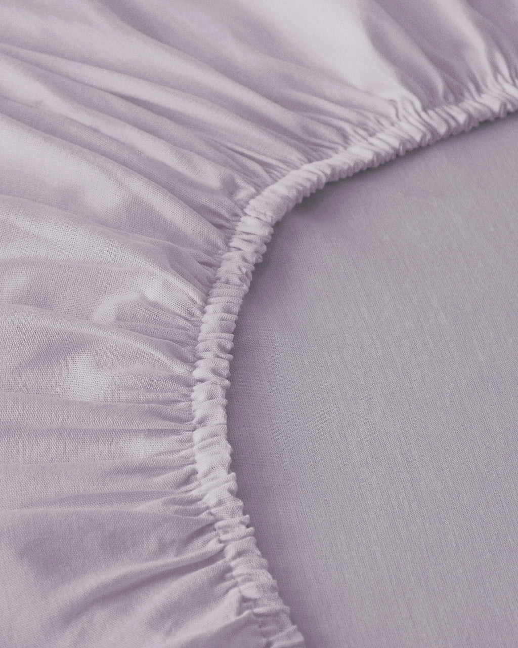 Novella Premium Soft Cotton Fitted Sheet - Purple, Cream & more - Light Blue - Double 160x200 cm (view 8)