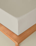 Novella Premium Soft Cotton Fitted Sheet - Purple, Cream & more (view 19)